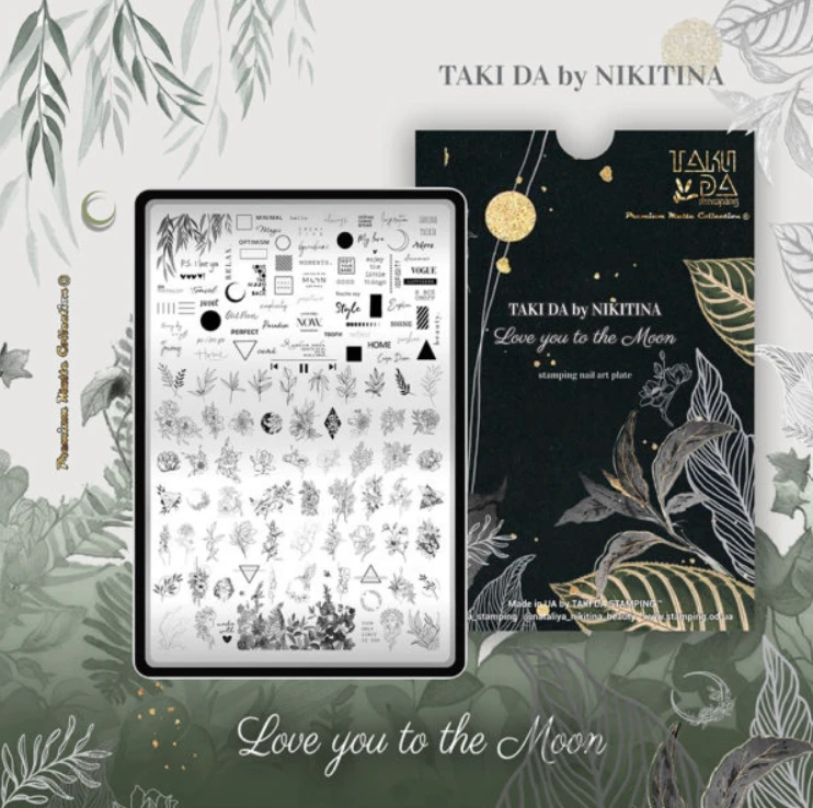 Placa para Estampar TakiDa by Nikitina, con Demo hoja — Photo 2