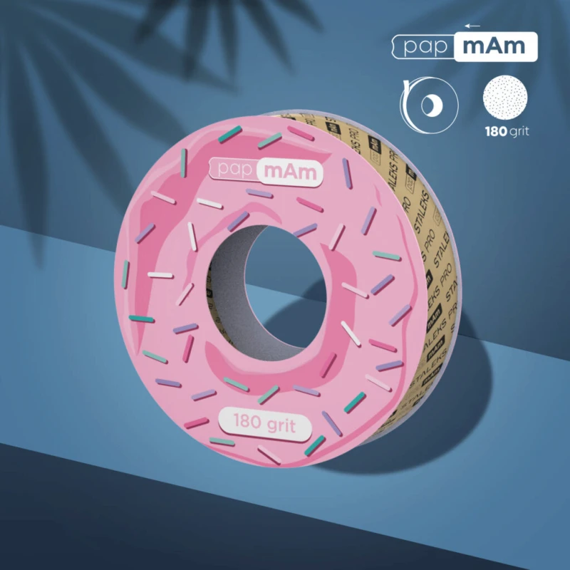 STALEKS Limas desechables PapMam en el rollo 180 grit — Photo 2