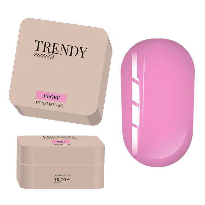 Trendy Nails Modeling Gel Amore, 30ml — Photo 2