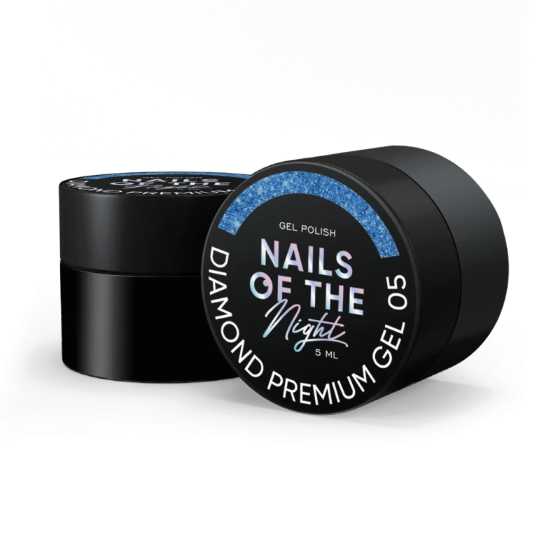 NAILSOFTHENIGHT Esmalte Semipermanente Diamond Premuim gel, 05, 5ml — Photo 4