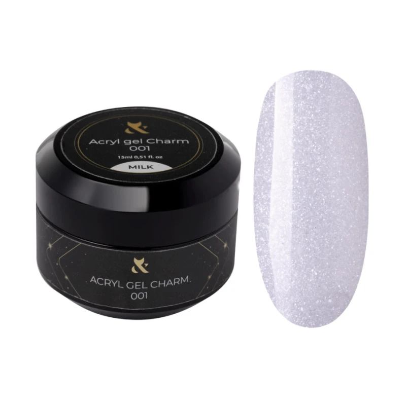 F.O.X Acryl Gel Charm 006, moonlight 15ml — Photo 2