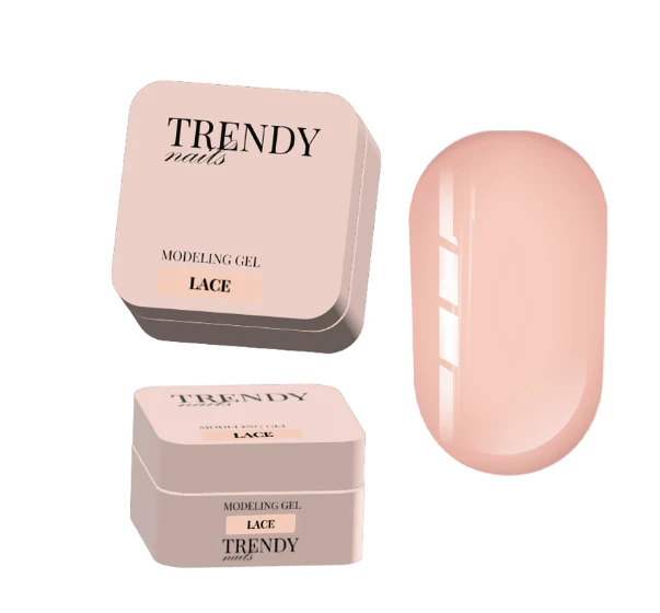 Trendy Nails Modeling Gel "Boho" Lace, 30ml — Photo 2