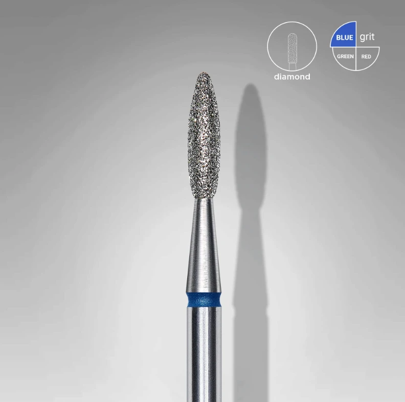 Punta Diamante Staleks FA10B021/8 «Flama» 2.1 mm azul — Photo 2