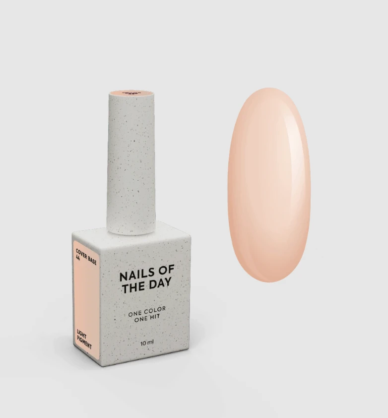 NAILSOFTHEDAY Cover base 44 light pigment, 10ml — Photo 2