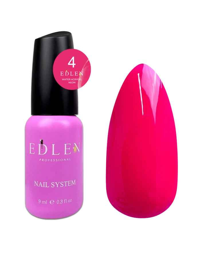 Edlen Water Acrygel Neon 04, 9ml — Photo 2