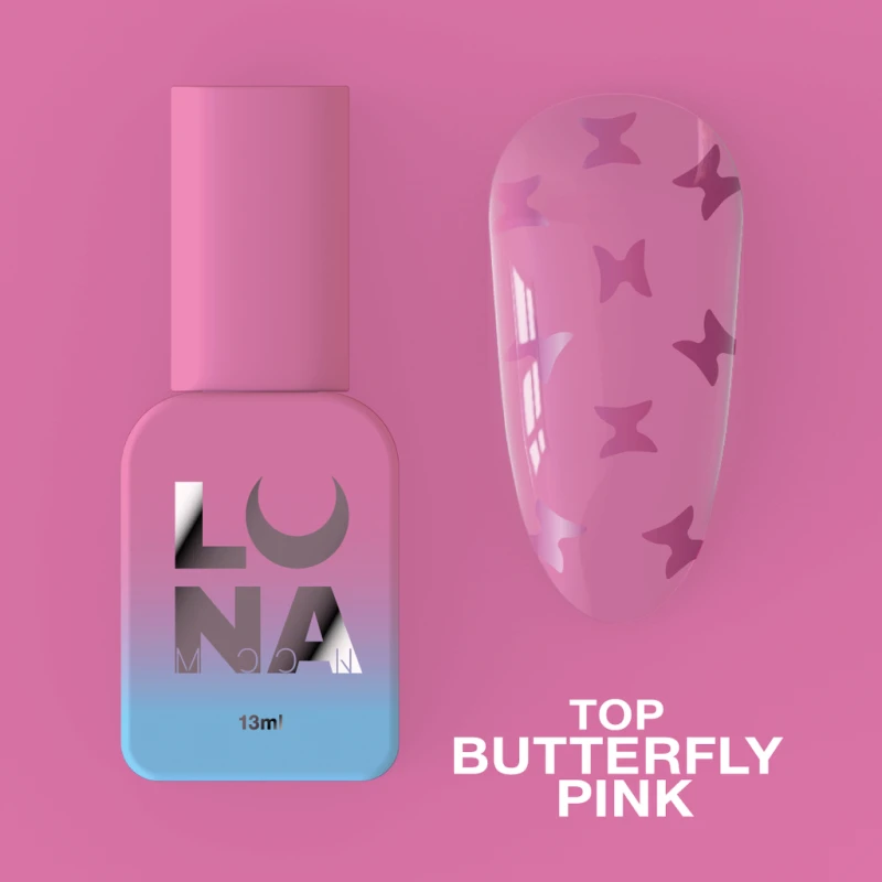 Luna Top Butterfly Pink, 13ml — Photo 2