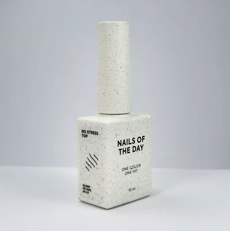 NAILSOFTHEDAY No Stress top no wipe, 10 ml — Photo 2