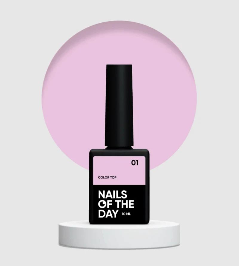 NAILSOFTHEDAY Color Top 01, 10ml — Photo 2