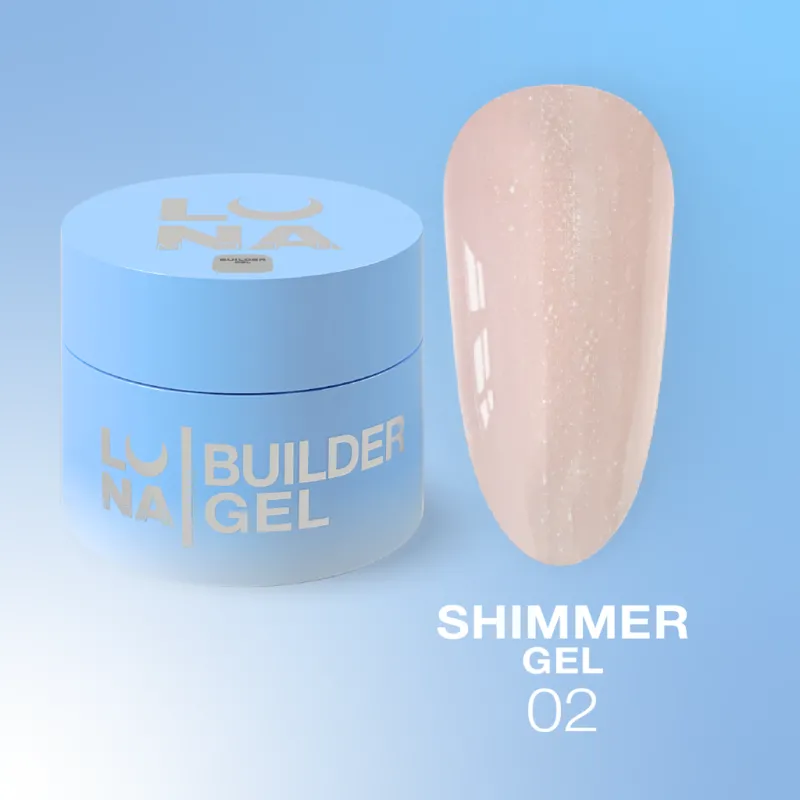Luna Shimmer Gel 02, 50ml — Photo 2