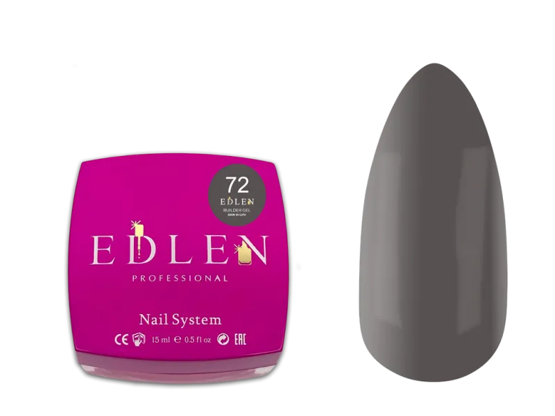 Edlen Builder Gel 72 Lviv, 30ml — Photo 2