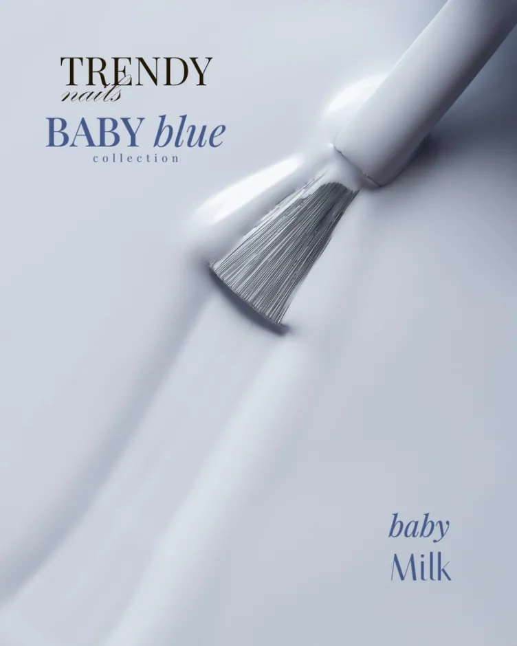 Trendy Nails Esmalte Semipermanente Baby Milk, 10ml — Photo 2