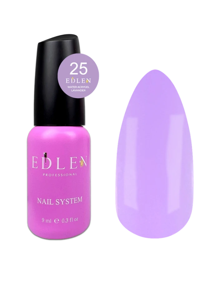 Edlen Water Acrygel 25 Lavender, 9ml — Photo 2