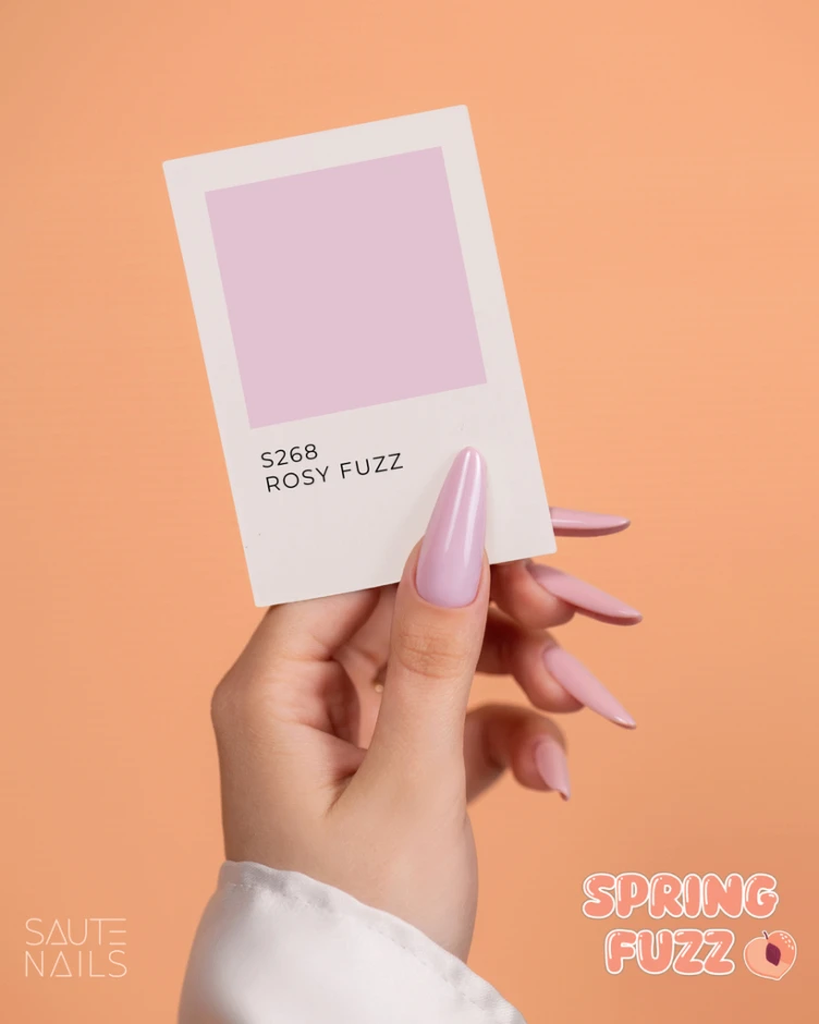 Saute Nails Esmalte semipermanente S268, 8ml. — Photo 3