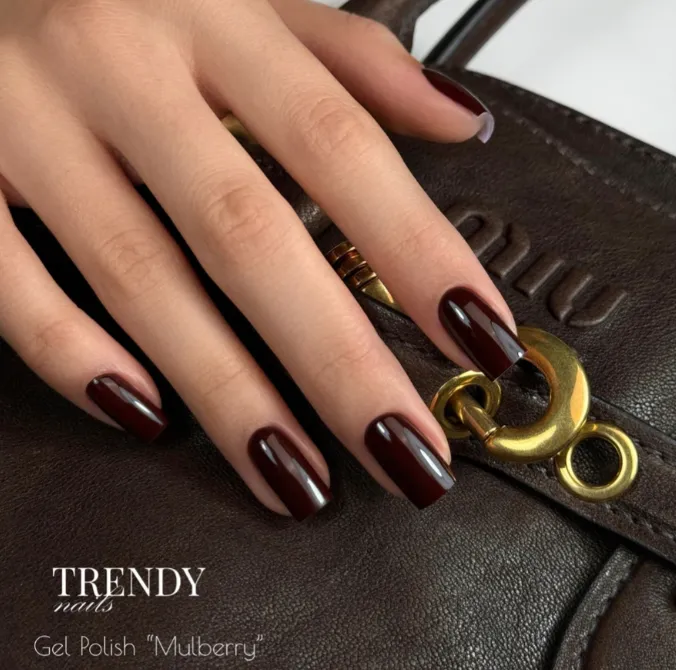 Trendy Nails Esmalte Semipermanente Mulberry, 8ml — Photo 2