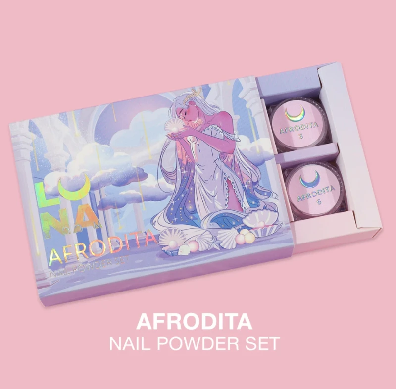 Luna Afrodita Nail Powder Set (6pcs) — Photo 2