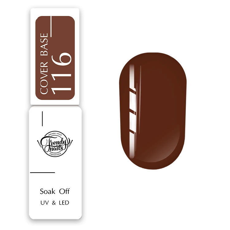 Trendy Nails Cover Base 116, 8ml — Photo 2