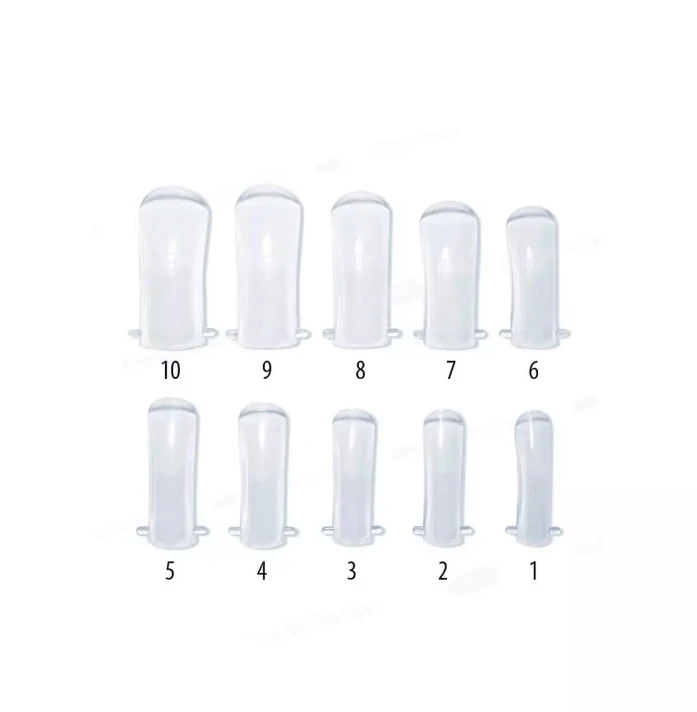 PNB Reusable Upper Nail Forms, 100uds — Photo 3