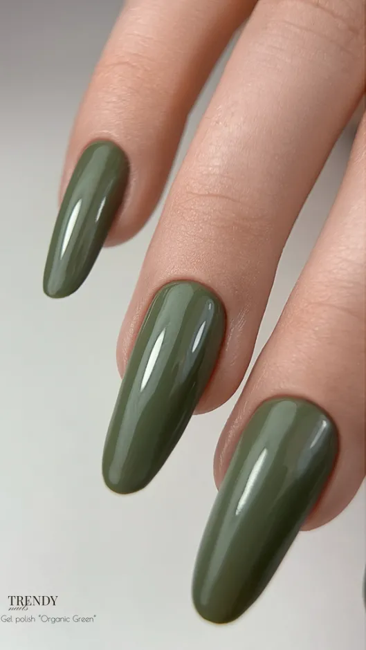 Trendy Nails Esmalte Semipermanente Organic Green, 10ml — Photo 2