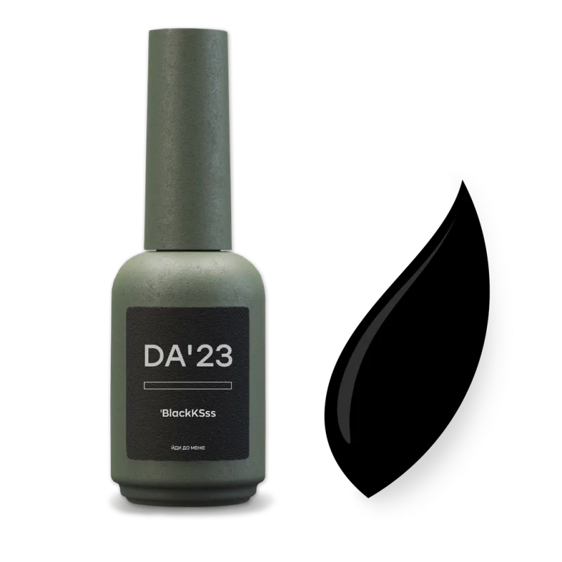 DA23 Esmalte Semipermanente BlackKsss, 8ml — Photo 2