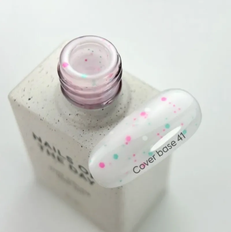 NAILSOFTHEDAY Cover base 41, 10 ml new formula — Photo 2