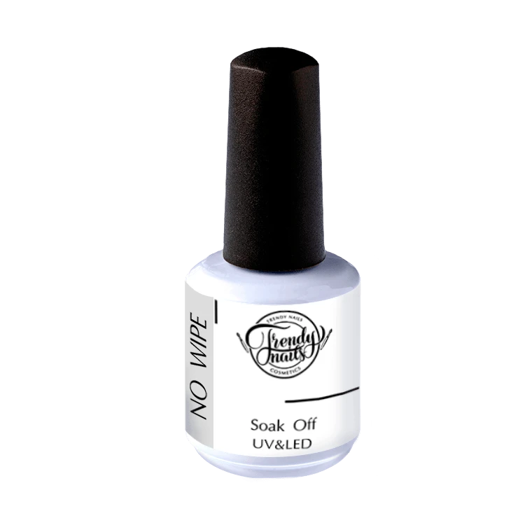 Trendy Nails Top No Wipe, 15ml (con UV filtros) — Photo 2