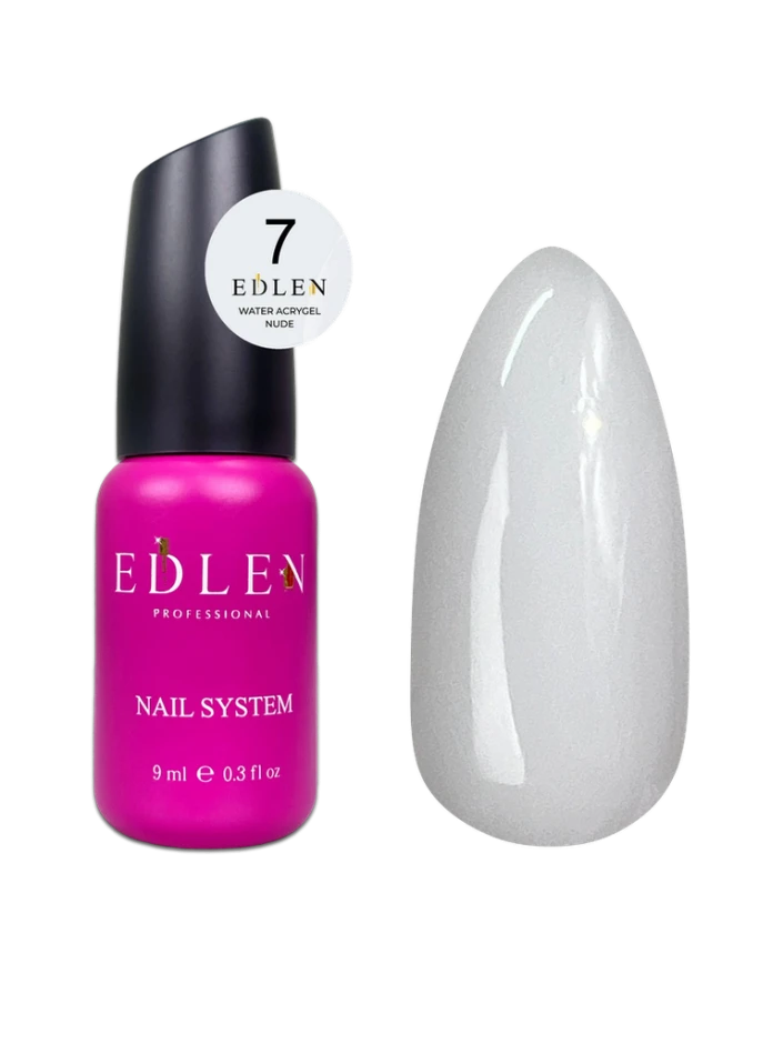 Edlen Water Acrygel 07 Nude, 9ml — Photo 2