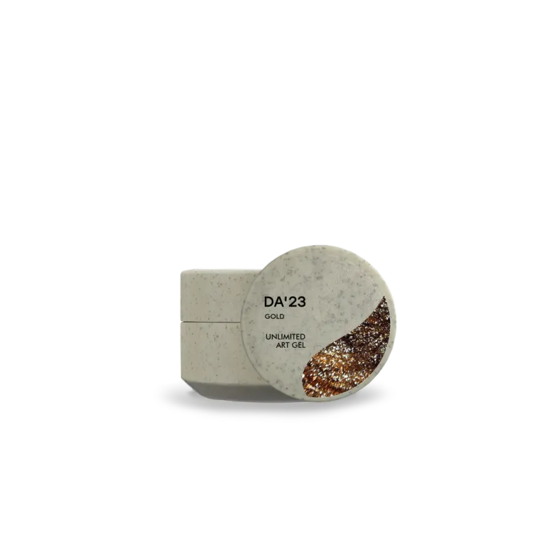 DA23 Unlimited Art Gel Gold, 5ml — Photo 2