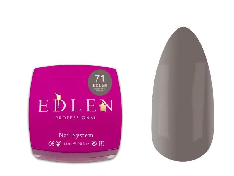 Edlen Builder Gel 71 Lviv, 15ml — Photo 2