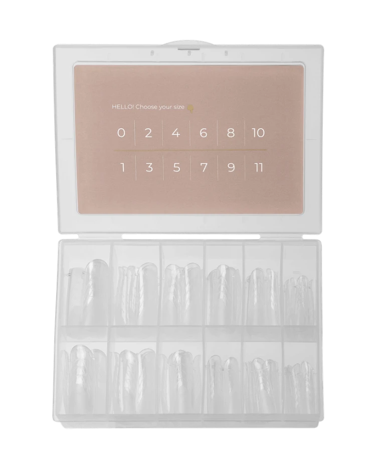 Heylove Nail Forms "Natural Square" 120pcs — Photo 3