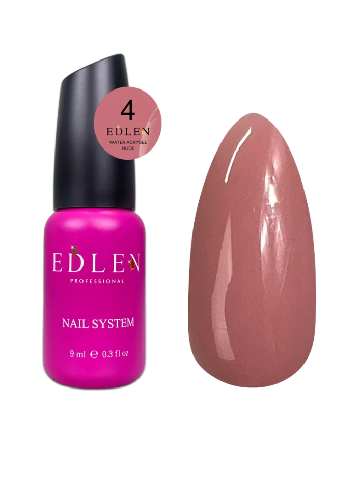 Edlen Water Acrygel 04 Nude, 9ml — Photo 2