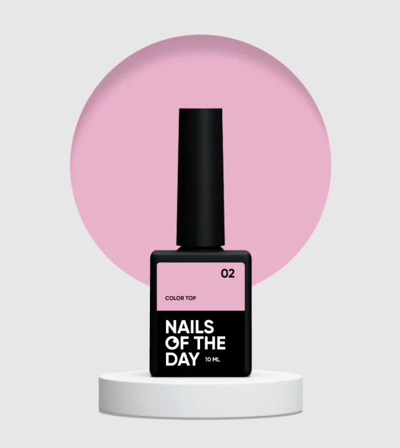 NAILSOFTHEDAY Color Top 02, 10ml — Photo 2