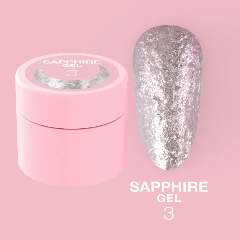 Luna Moon Sapphire Gel 03, 5ml — Photo 2