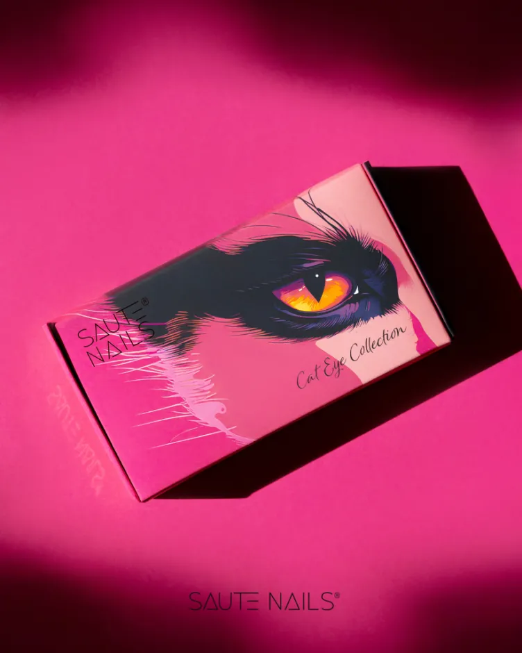 Saute Nails Coleccion Cat Eye Effect Summer Edition 5+1 — Photo 2