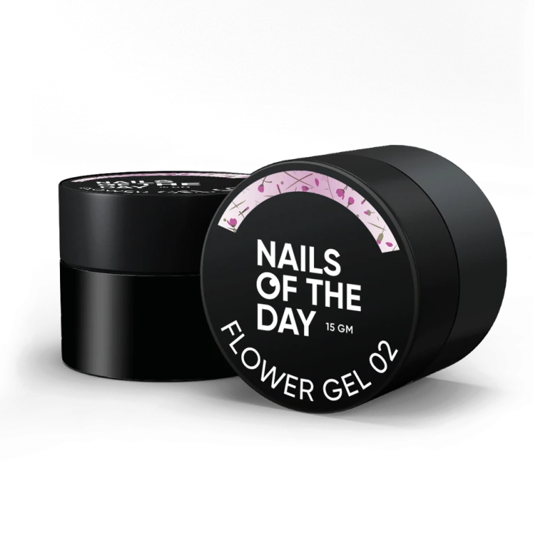 NAILSOFTHEDAY Flower gel, 02, 15g — Photo 4