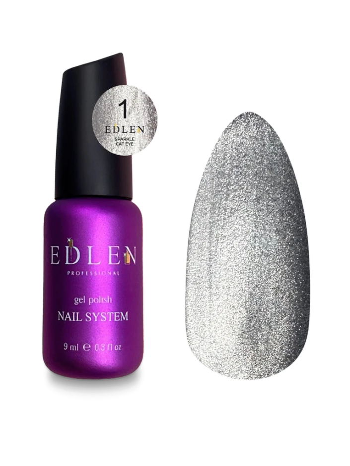 Edlen Esmalte Semipermanente Sparkle Cat 01, 9ml — Photo 2