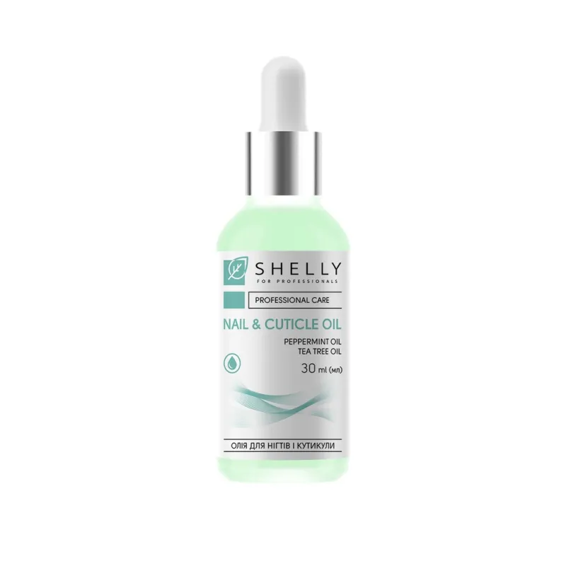 Shelly Nail and cuticle oil with moroccan mint extract and tea tree oil, 30ml — Photo 2