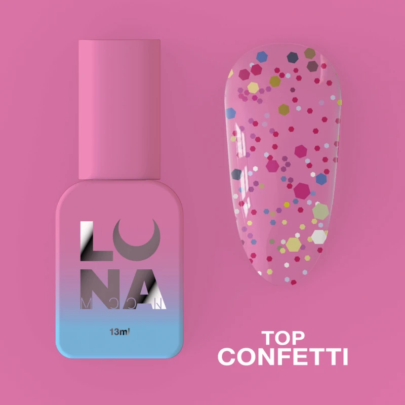 Luna Top Confetti, 13ml — Photo 2