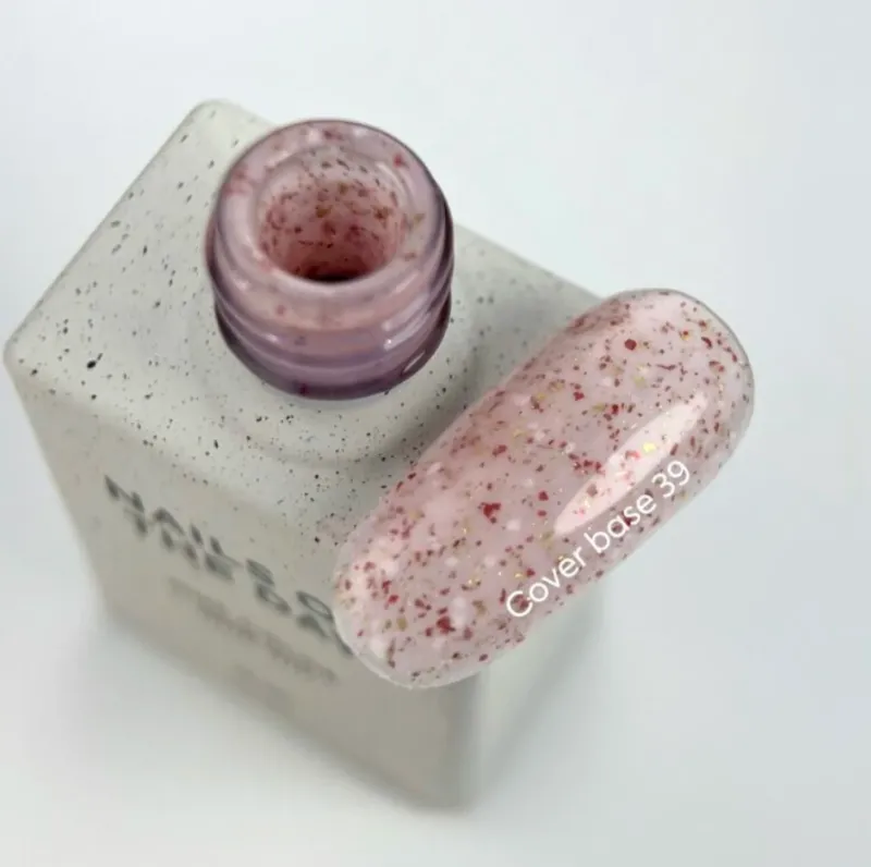 NAILSOFTHEDAY Cover base 39, 10ml — Photo 2
