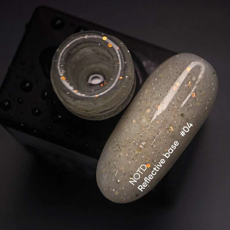 NAILSOFTHENIGHT Reflective base 04, 10 ml — Photo 2