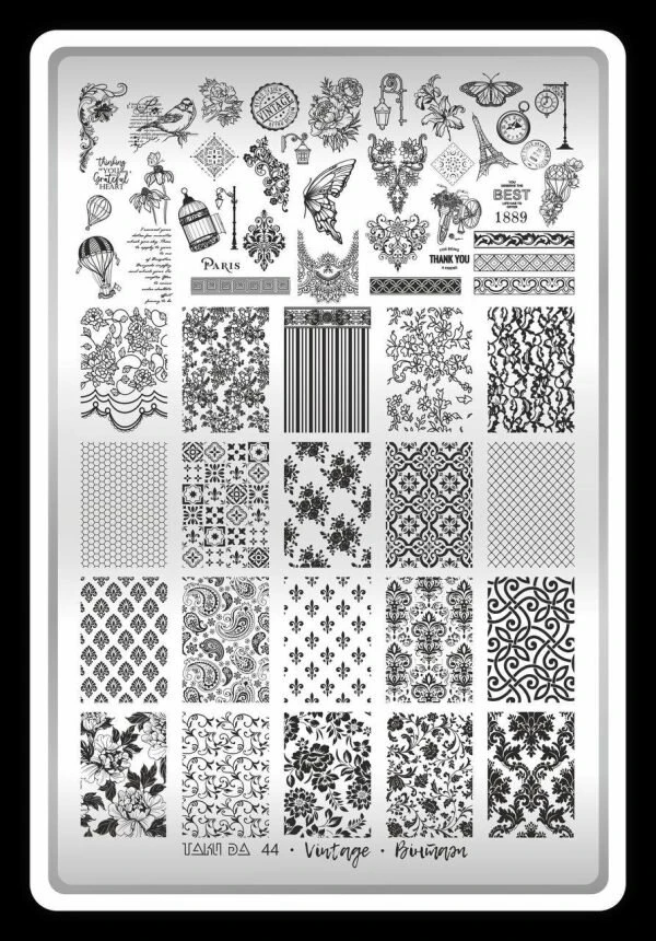 Placa para Estampar TakiDa con Demo hoja, 44 — Photo 2