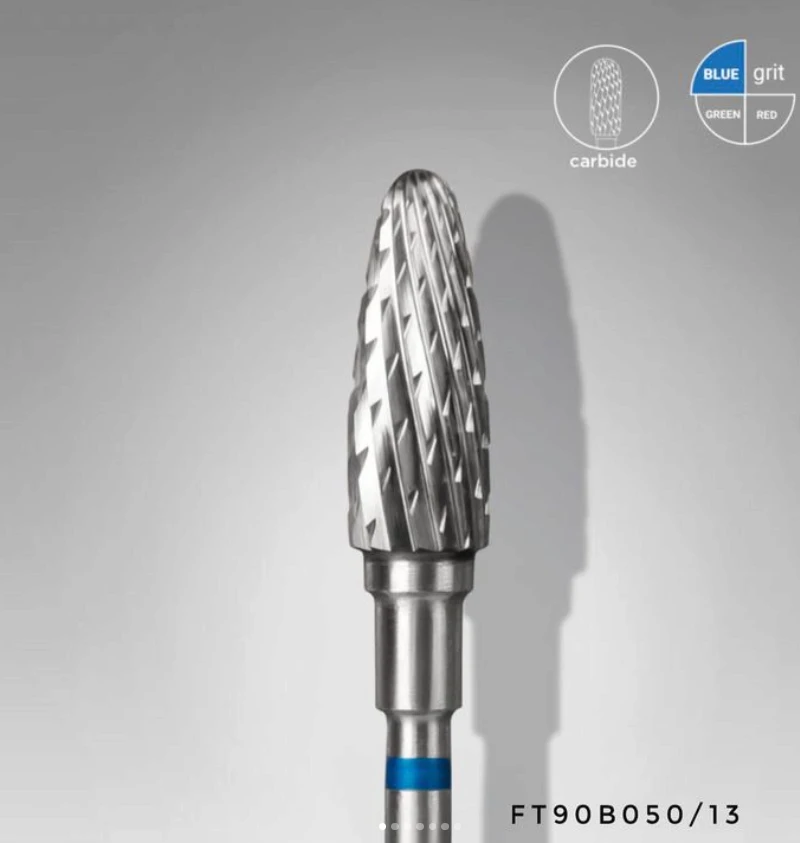 Puntas De Carburo, Staleks «Maíz» 5mm azul, FT90B050/13 — Photo 2