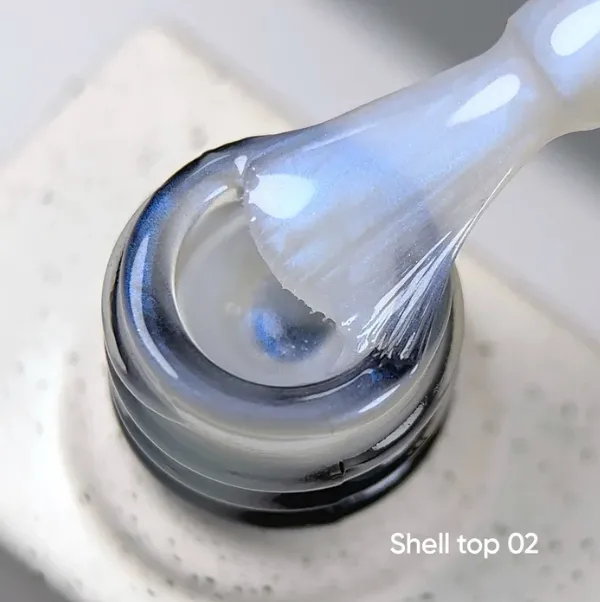 NAILSOFTHEDAY Shell Top 02, 10ml — Photo 2