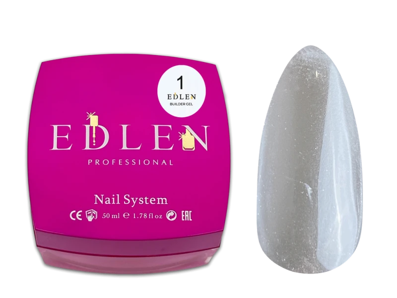 Edlen Builder Gel 01, 50ml (transparente) — Photo 2