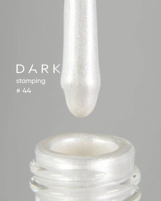 Dark by Rior Esmalte para Estampar 44 Blanco Perla, 10ml — Photo 2