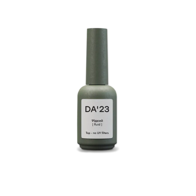 DA23 Liquid Top no wipe no UV-filters, 14ml — Photo 2