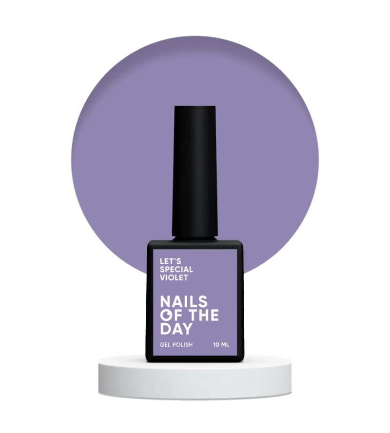NAILSOFTHEDAY Esmalte Semipermanente Let&#039;s special Violet, 10ml — Photo 2
