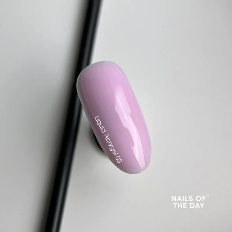 NAILSOFTHEDAY Liquid Acrygel, 03 (rosa suave), 15ml — Photo 2