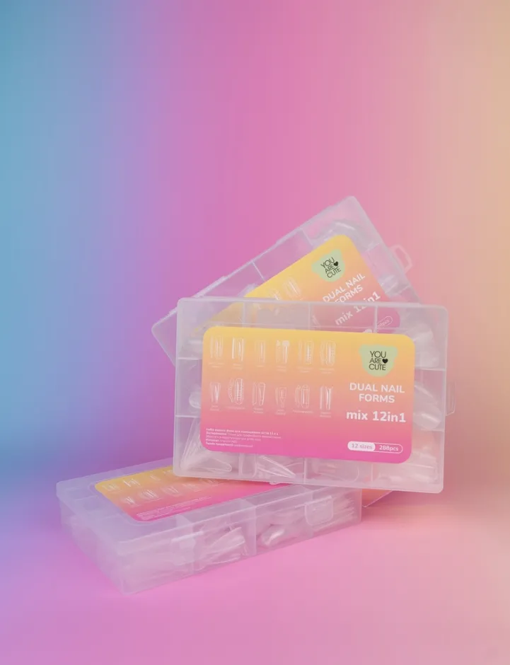 YOUARECUTE Dual Nail Forms Mix 12in1 — Photo 2
