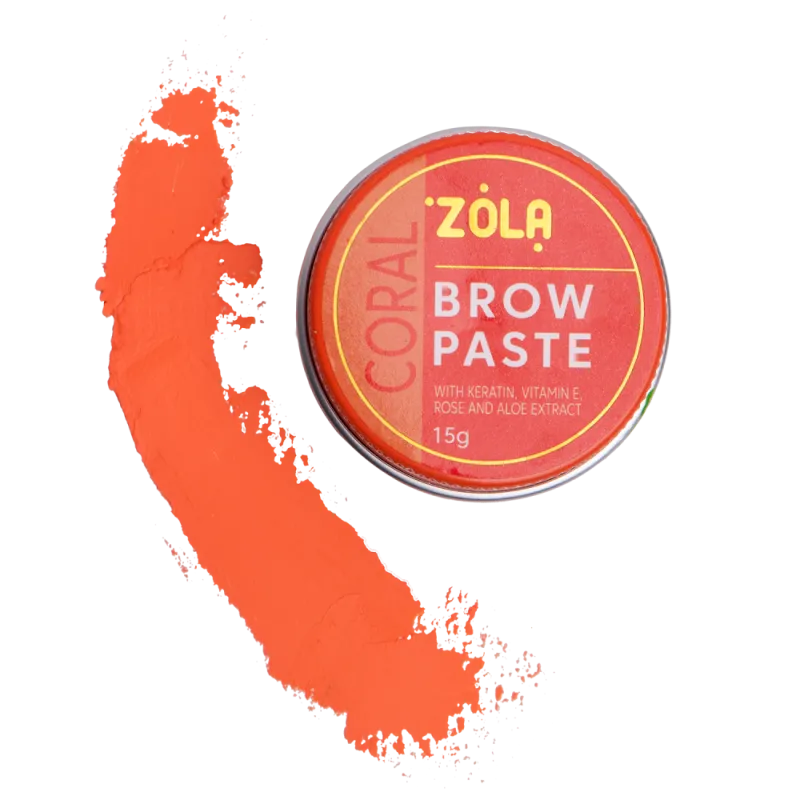 ZOLA Brow Pasta Coral, 15g — Photo 2