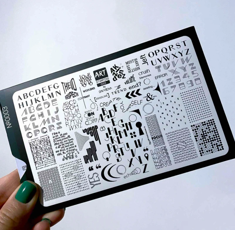 Placa Art Stamping by Vakula 0003 — Photo 3